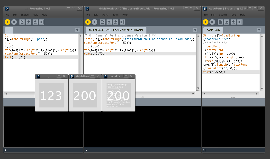 OpenProcessing + Rhizome 1